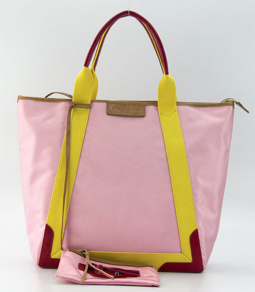 Balenciaga Primavera Estate 2011 Rosa Canvas Bag